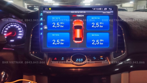 Màn hình DVD Android xe Chevrolet Captiva 2012 - 2020 | Gotech GT8 